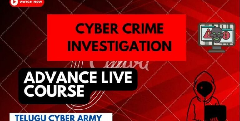 Cyber Crime Investigations  Course{Advance }