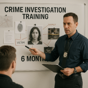 6 Months Crime Investigation Training Program 2025